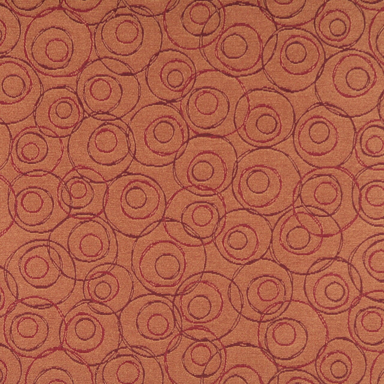 Brandy - Orange & Rust Abstract & Geometric Upholstery Fabric 54 Inches"